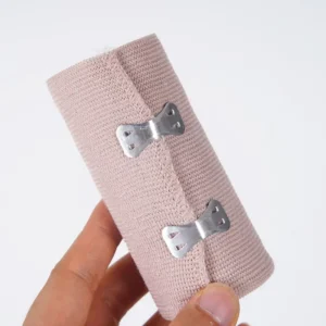 Custom High Elastic Latex Free Sports Bandage Clips Breathable Medical Surgical Wrap Self Adhesive Bandage