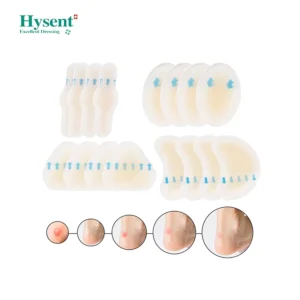 Custom Hydrocolloid Heel Sticker Anti Wear Foot Patch Band Aid Pressed Edge for Body Application Beauty Personal Care Product