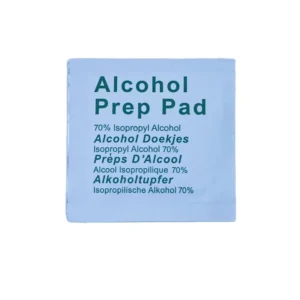 Custom Individually Wrapped Medical Non woven Skin Friendly Sterile Isopropyl Alcohol Pads