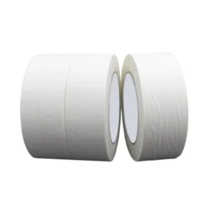 Custom Jumbo Roll Auto Paint Masking Tape Heat Resistant Crepe Paper Self Adhesive by Manufacturer