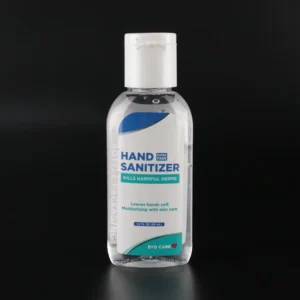 Custom Label Travel Flat Mini 50ml Empty Hand Sanitizing Bottle Hand Wash Shower Gel Bottle Packaging