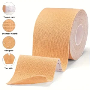 Custom Logo Care First Aid Bandage Elastic 5cm 2 Inch Width Kinesiology Sports Muscle Tape 5m Length for Injury