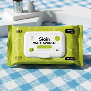 Custom Logo Cleaning Wet Wipes Pack Hotel Restaurant Disposable Nonwoven Mini Hand Mouth Wet Tissue Wipe Individually Wrapped