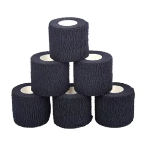 Custom Logo Cotton Stretch Tape Hook Grip Weightlifting Thumb Tape Self Adhesive Finger Bandage