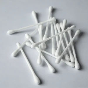 Custom Logo Cotton Swabs Ear Cleaning Bamboo Cotton Buds for Hotel and Professional Use