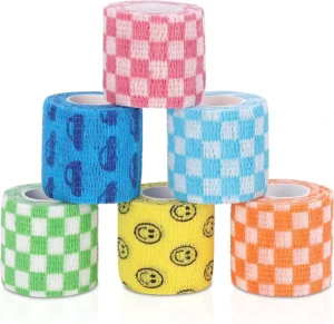 Custom Logo Cotton Tape Grip Thumb Tape Self Adhesive Bandage