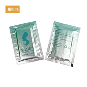 Custom Logo Disposable Eco-Friendly Antibacterial Individually Wrapped Wet Face Wipes for Men Women Household