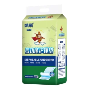 Custom Logo Disposable Eco Material Leakproof Quick Dry Medical Large Size 80*150 10pack Incontinence Underpads for Hospital