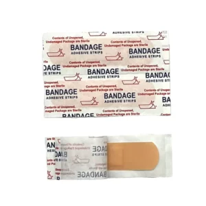Custom Logo Elastic PE Adhesive Mini Easy Taking Far Infrared Disinfecting Band Aid Bandage Box