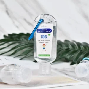 Custom Logo Hand Sanitzer Gel 2 oz Pack Private Label Portable Small Travel Pocket Mini Gel Hand Sanitzer Pocket Eco Friendly