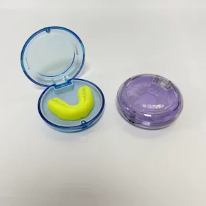 Custom Logo Mouth Guard Box Ventilated Plastic Box for Mouth Guards