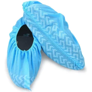Custom Logo Printed Manufacturer Medical Non-woven Disposable PP Non slip Non Woven Shoe Cover