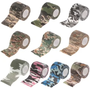 Custom Logo Printing Medical Supplies Non Woven Easy Tear Self Adhesive Vet Wrap Cohesive Elastic Bandage