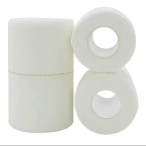 Custom Logo Sports Protective Medical Grade Acrylic Adhesive Breathable Elastic Cotton Single Sided Muscle Relief Bandage