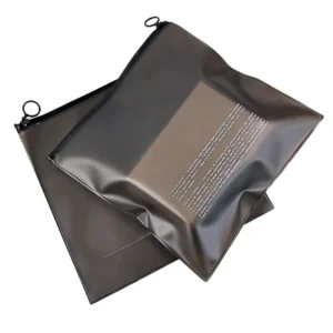 Custom Logo Ziplock Stand up Pouch Food Grade Recyclable Black Frosted PET Plastic Heat Seal Sealing Baby Food Storage Bag