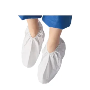 Custom Manufacturer Medical Disposable Anti slip Laminated Nonwoven Anti static Shoe Cover