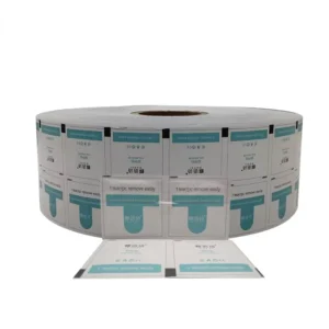Custom Medical Grade Aluminum Foil Paper Roll Laminated Thin Alcohol Pad and Eyeglass Clean Swabs Custom Logo Color Food Safe
