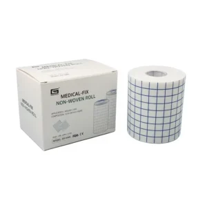 Custom Medical Self adhesive Wound Dressing Non Woven Fabric Adhesive Fixation Tape Roll Medical Adhesive Patch 15cmx10m