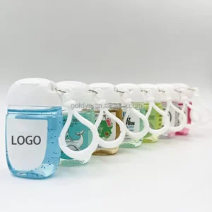 Custom Mini 30ml Travel Size 75% Alcohol Hand Sanitizing Sanitizer Gel with Chemical Fruit Scents Kills 99.99% Germs Supplier