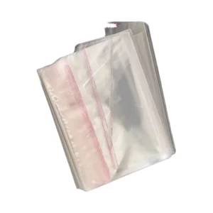 Custom Multiple Size Transparent Heat sealing Plastic Bag Self Adhesive CPP Resealable Polypropylene Bags