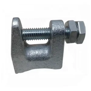 Custom OEM ODM Heavy Duty Metal Saddle Beam Clamps Nonstandard Fasteners Electrogalvanized Finish ISO9001 Certified