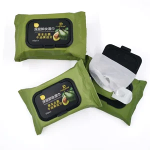 Custom OEM Organic Private Label Facial Cleanser Makeup Remover Disposable Disinfection Feminine Cleaning Make up Wipes