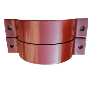 Custom OEM Saddle U shaped Conduit Galvanized Carbon Steel Pipe Clamp Anti Rust Anti Corrosion Finish Quick Release Design