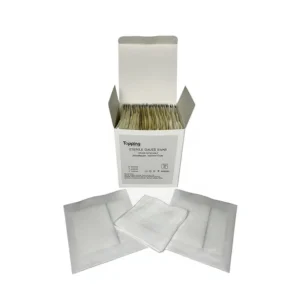 Custom OEM Sterile Cotton Gauze Swab High Density Absorbent Medical Gauze Sponge Hospital Disposable Medical Supplies