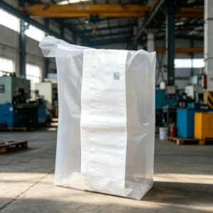 Custom PE Labyrinth Exhaust Valve Bag Waterproof Moisture Proof Packing Sack for Fine Chemical Powder Pigment