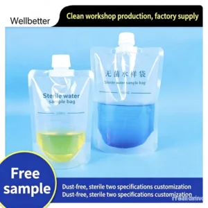 Custom PE Stand up Spout Doypack Pouch Heat Seal Gravure Printing Moisture Proof Liquid Packaging for Medical Use