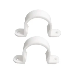Custom PVC Pipe Clamp 16 20 25 32 40mm Saddle U Shape Fixing Clip for Plumbing 160mm Plastic Pipe Clamp