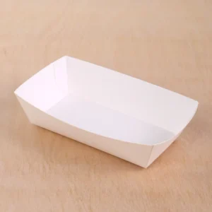 Custom Paper Food Tray White Paper Tray