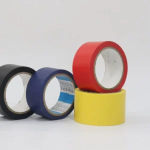 Custom Pressure Sensitive PVC Warning and Floor Marking Tape Masking Strong Adhesive Waterproof Factory Low MOQ