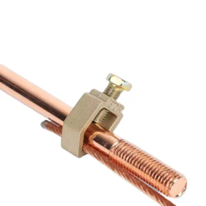 Custom Price Electrical Copper Ground Earth Rods and Clamps Copper Ground Clamp