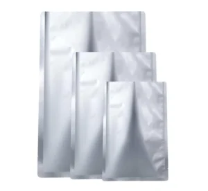 Custom Printed Aluminum Foil 3 Side Seal Retort Bags High Temperature Resistant Vacuum Food Packaging Pouch