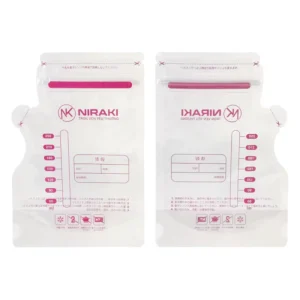 Custom Printed BPA free Self stand up Pouch Pre Sterilized Breast Milk Storage Bags 120ml 220ml Aseptic Bag