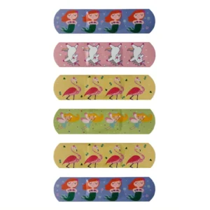 Custom Printed Cartoon Band Aid Adults CE Certified Waterproof Medical Adhesive Strong Antibacterial EO Disinfected