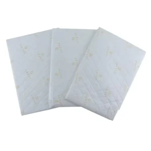 Custom Printed Disposable PE Film Waterproof Adult Underpad Super Thin Medical Incontinence Bed Pads Made in China