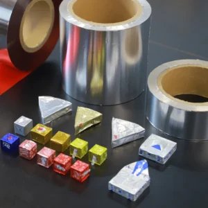 Custom Printed Food Grade Aluminum Foil Laminated Packaging Cheese Wrap Paper for Butter Ice Cream Composited Treatment