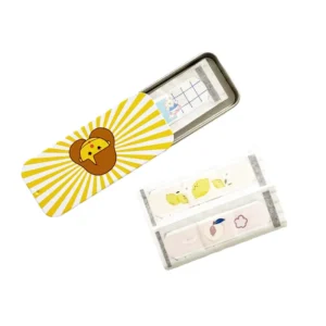 Custom Printed Safety Kids Band Aid Waterproof PE Material with Tin Box Sterile Kids First Aid Tape