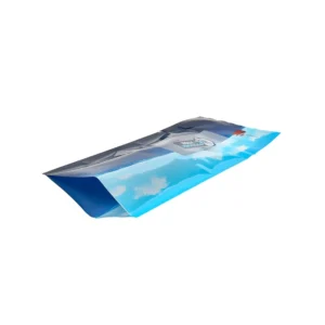 Custom Printed Sterile Heat Seal Side Gusset Packaging Bag with Three Sided Pocket Moisture Proof for Food Packaging