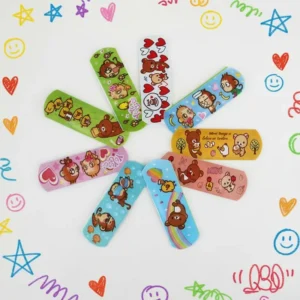Custom Printed Waterproof Medical Band Aid First Aid Wound Plaster for Kids for Outdoors and Sports Safety CE Certified