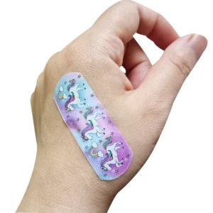 Custom Printed Wound Plaster Kids Customized Logo Different Sizes Available Medical Band Aid