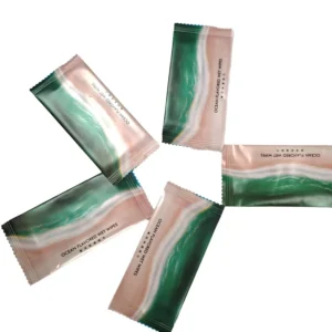 Custom Private Label Biodegradable Individually Wrapped Multipurpose Body Cleaning Wet Wipes for Travel Camping
