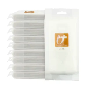 Custom Private Label Individual Package Unscented Wet Wipe for Cleaning and Disinfection Alcohol free Wipes