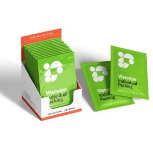 Custom Private Label Single Wet Wipes Cleaning Wipes for Restaurant