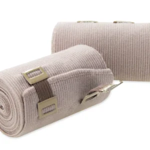 Custom Professional Elastic Bandage High Compression Fabric with Fastening Clips Skin High Elastic Bandage