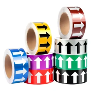 Custom Reflective Pipe Markers Reflective Pipe Arrow Banding Tape