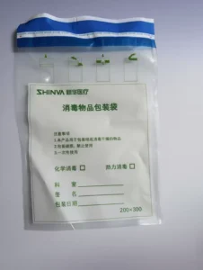 Custom Self Adhesive Medical Sterilization Pouch Biohazard Specimen Transport Bag