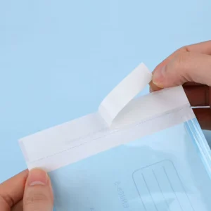 Custom Self Adhesive Packaging Bag for Earrings Rings Accessories With Eo Sterilization Pouches